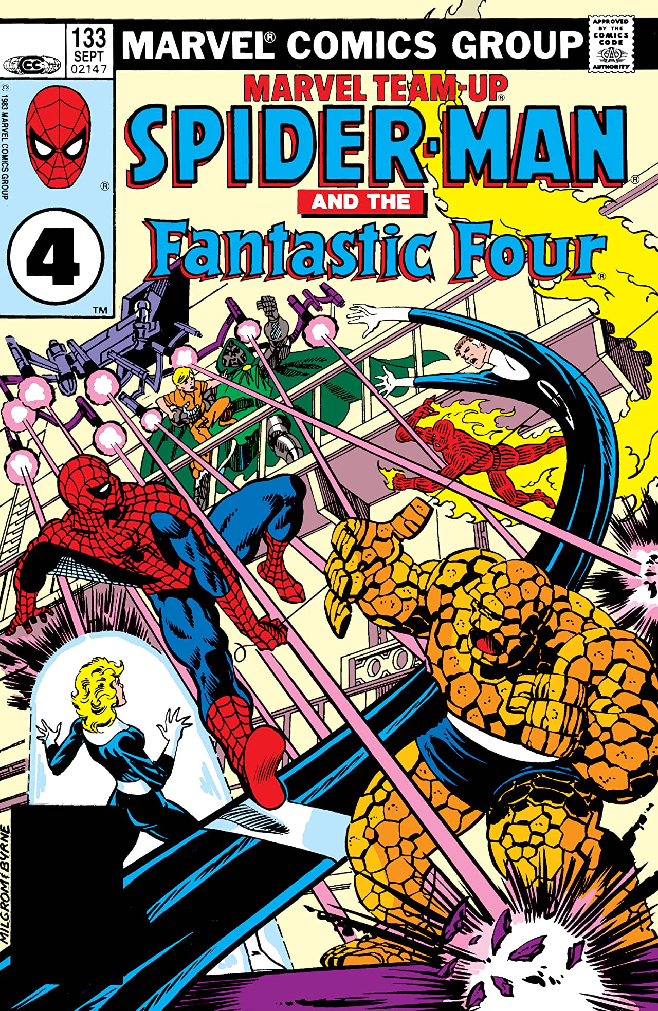 Marvel Team-Up #133 cover