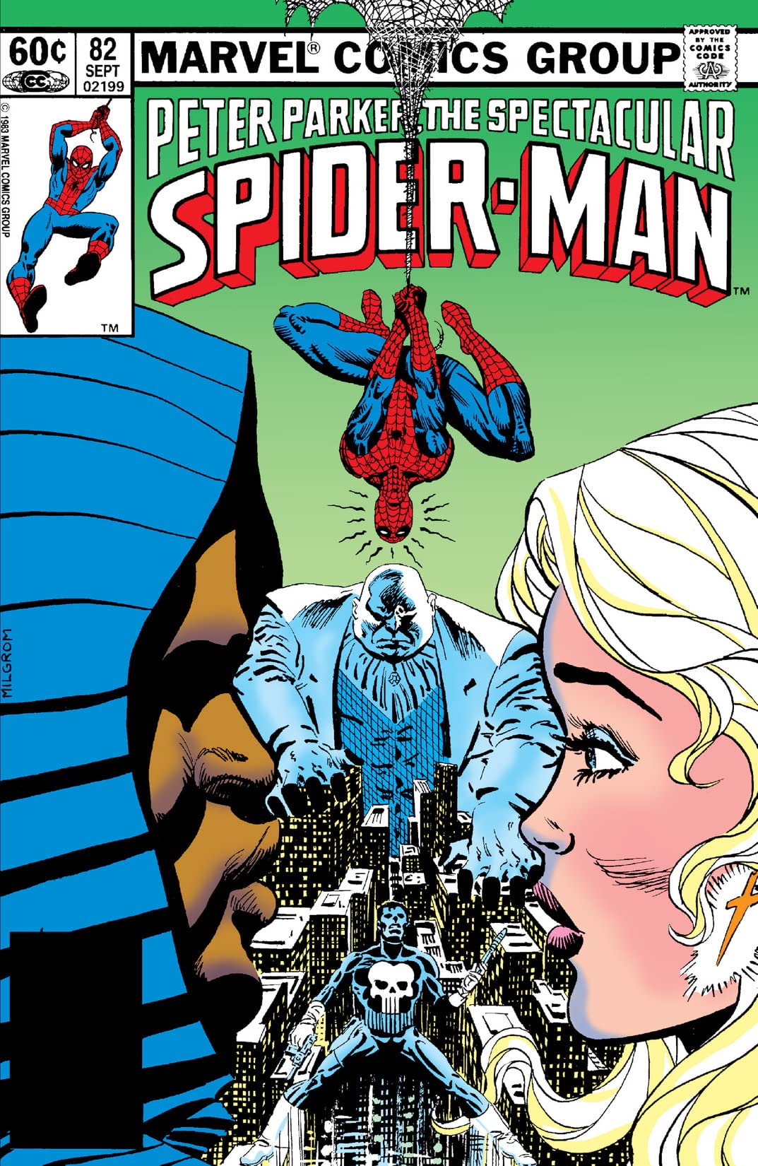 The Spectacular Spider-Man #82 cover