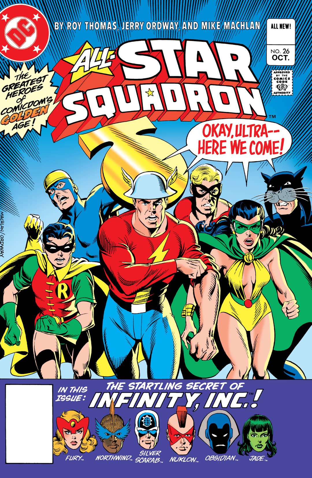 All-Star Squadron #26 cover