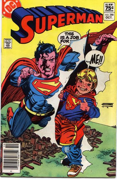 Superman #388 cover