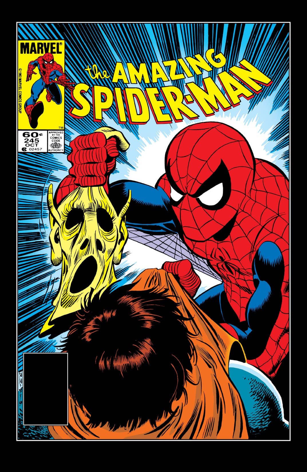 The Amazing Spider-Man #245 cover