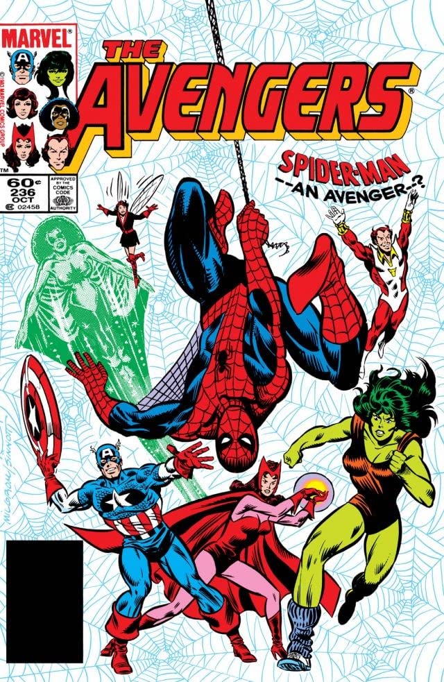 The Avengers #236 cover