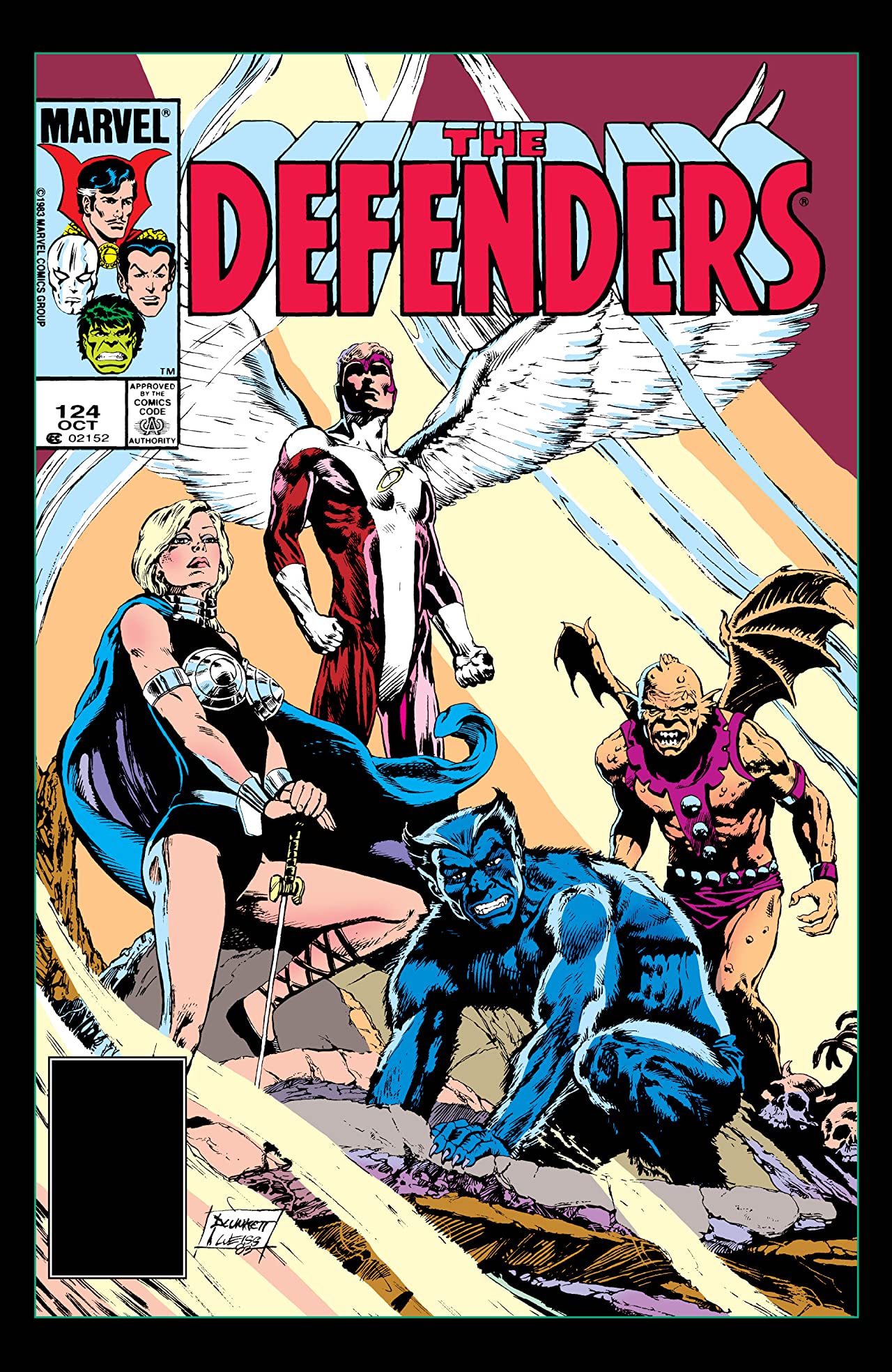 The Defenders #124 cover