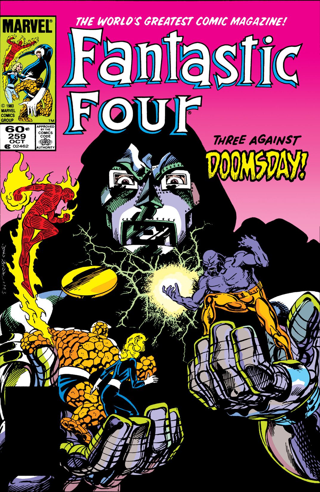Fantastic Four #259 cover