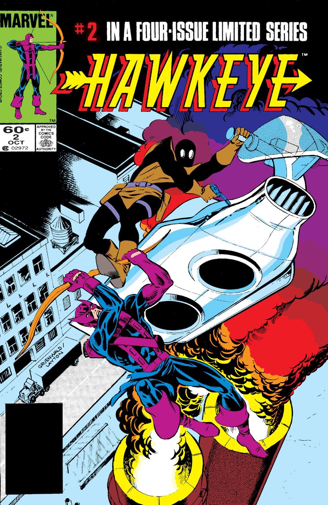 Hawkeye #2 cover