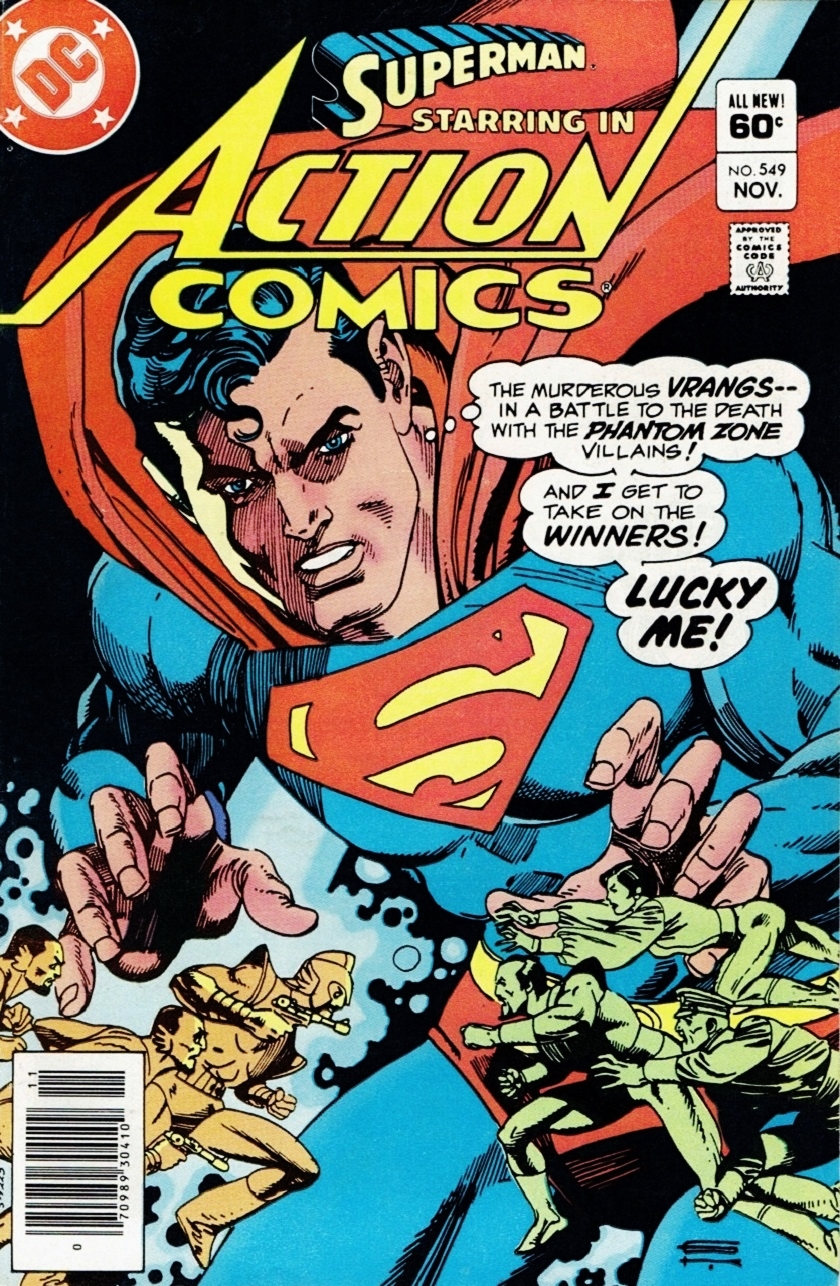 Action Comics #549 cover