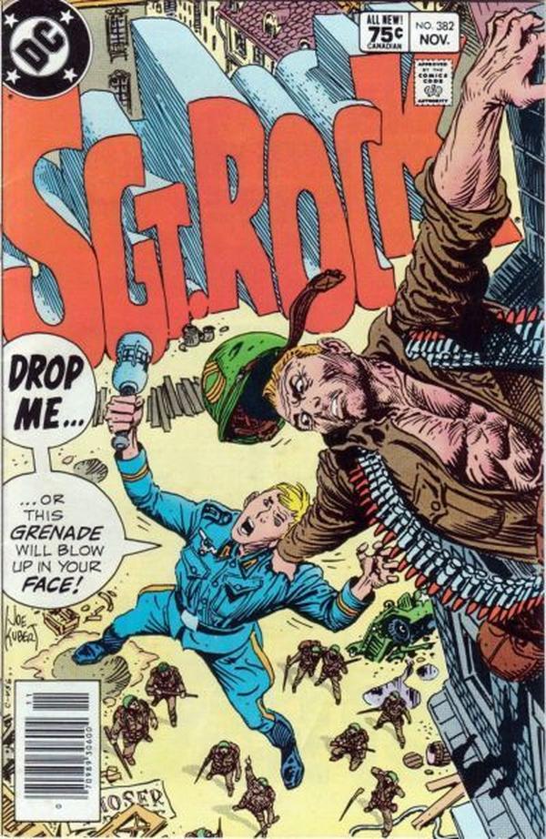Sgt. Rock #382 cover