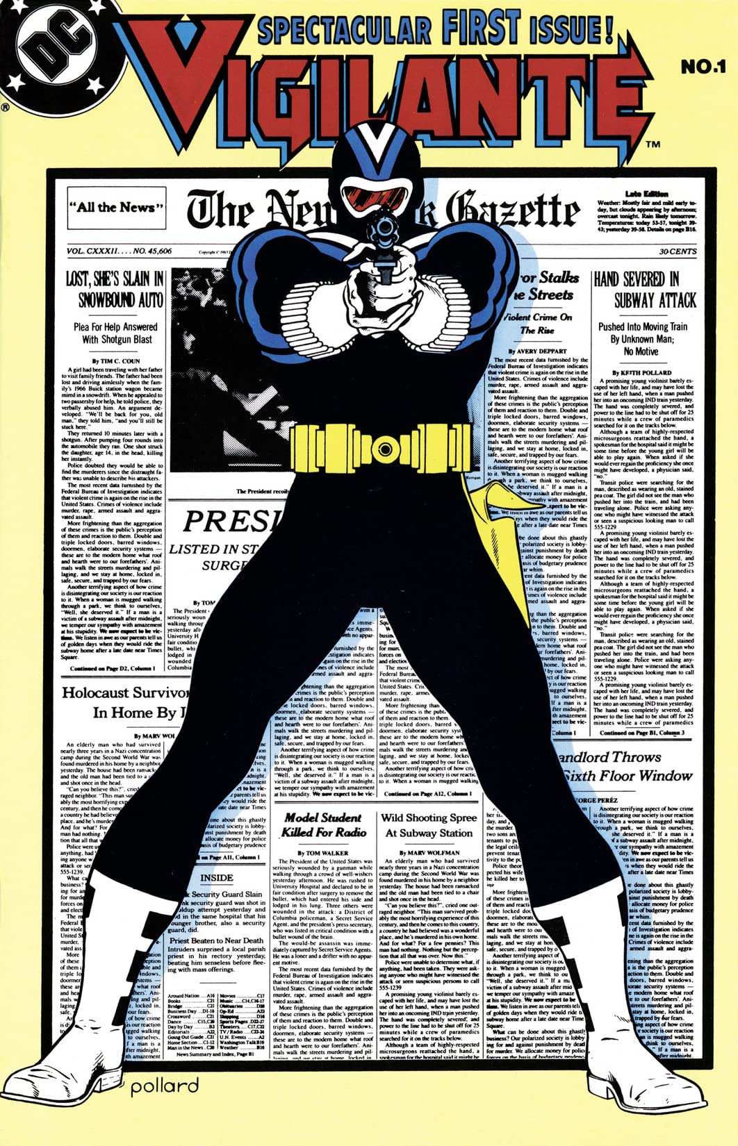 The Vigilante #1 cover