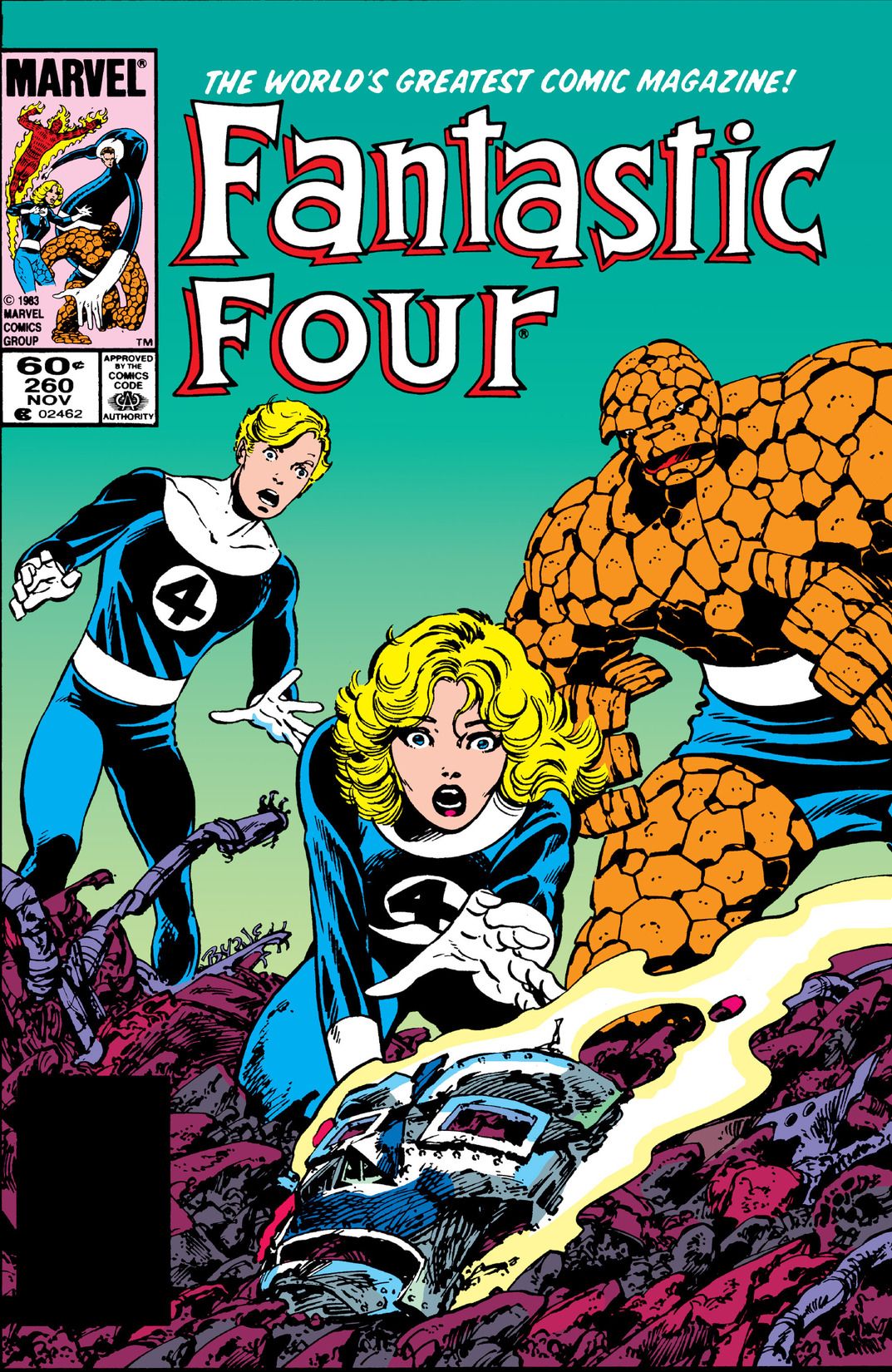 Fantastic Four #260 cover