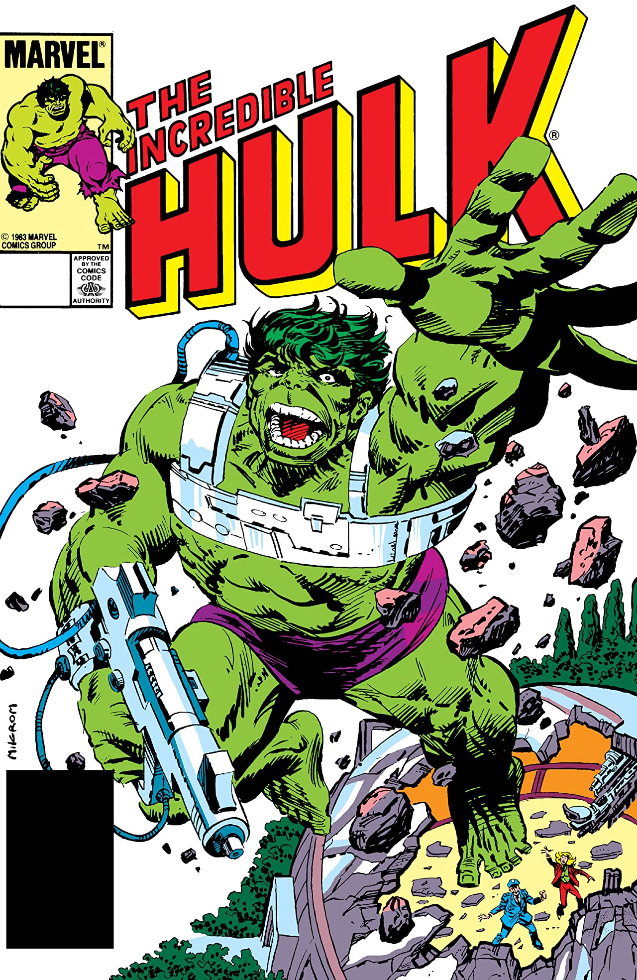 The Incredible Hulk #289 cover