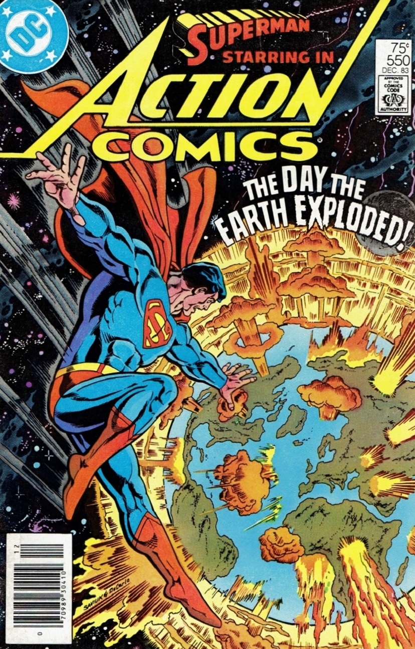 Action Comics #550 cover
