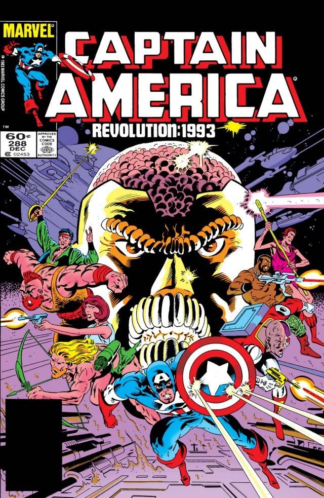 Captain America #288 cover