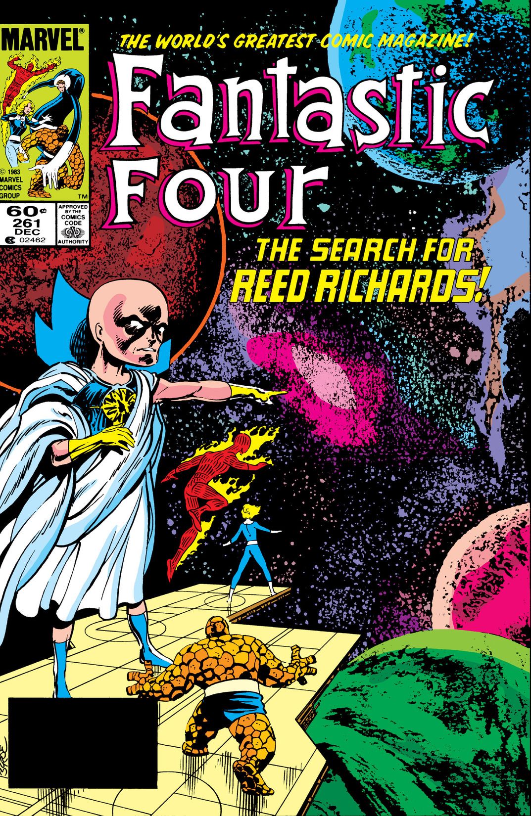 Fantastic Four #261 cover