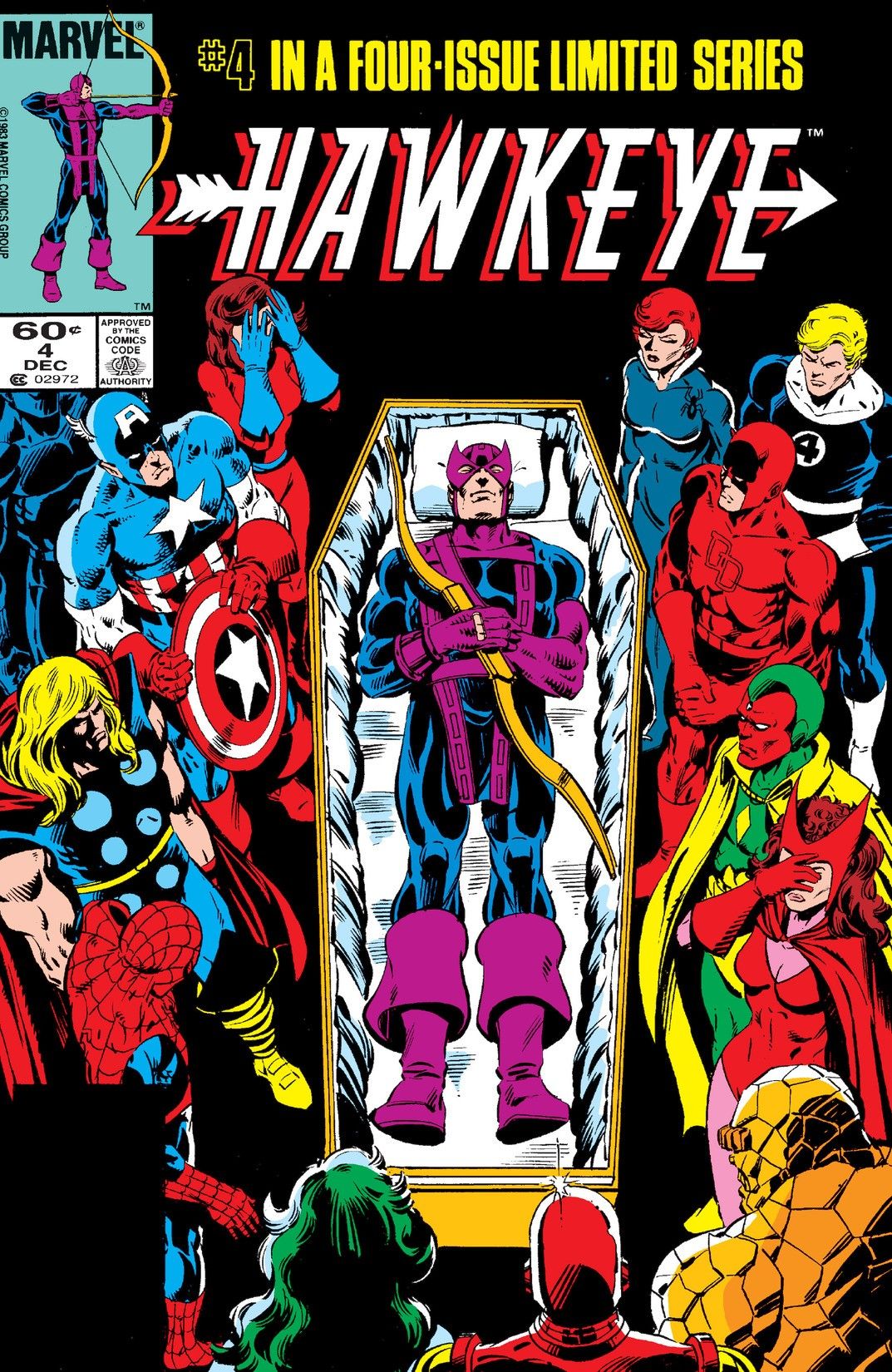 Hawkeye #4 cover