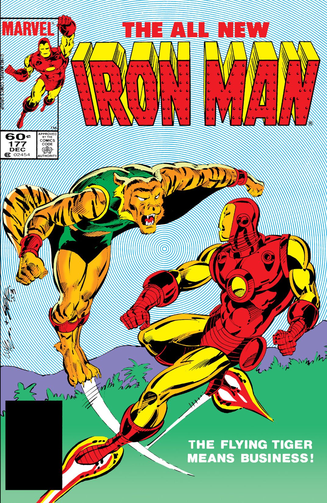 Iron Man #177 cover