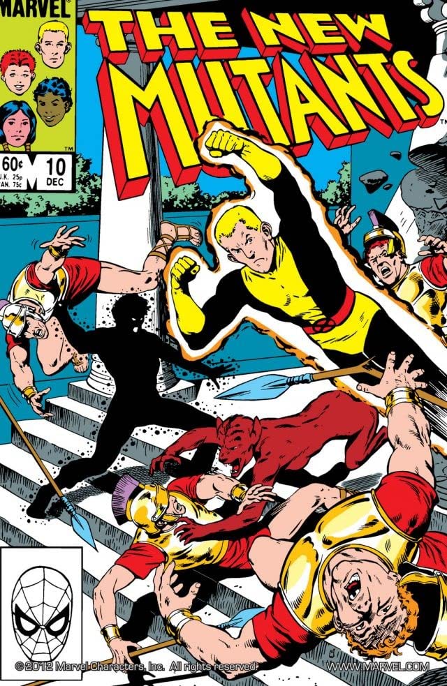 The New Mutants #10 cover