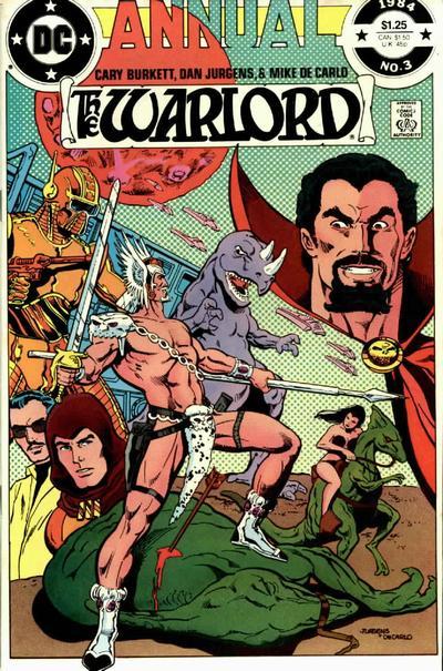 Warlord Annual #3 cover