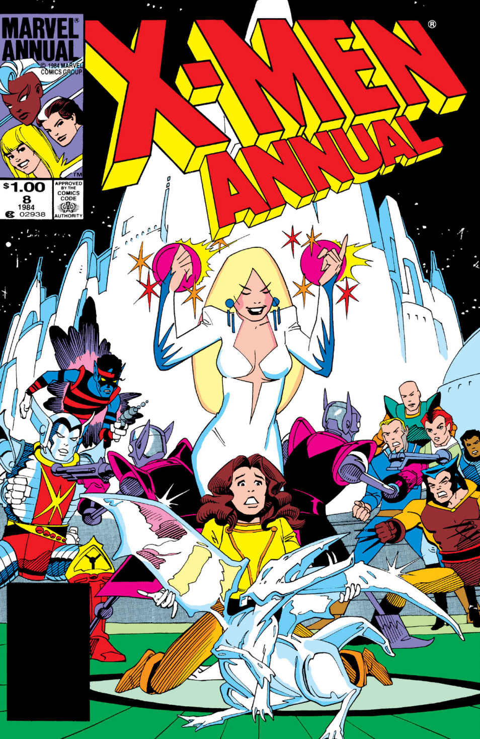 X-Men Annual #8 cover