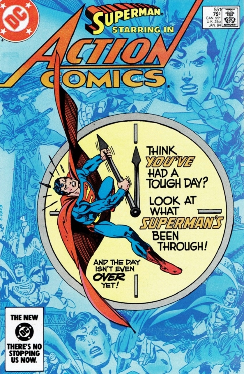 Action Comics #551 cover