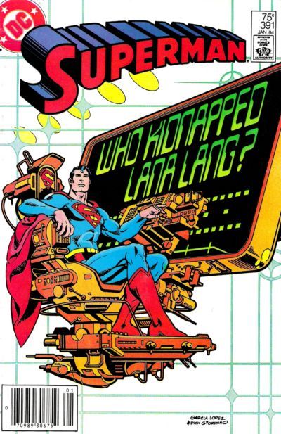 Superman #391 cover