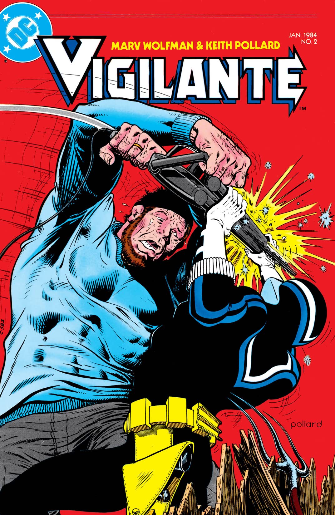 The Vigilante #2 cover