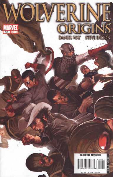 Wolverine: Origins #18 cover
