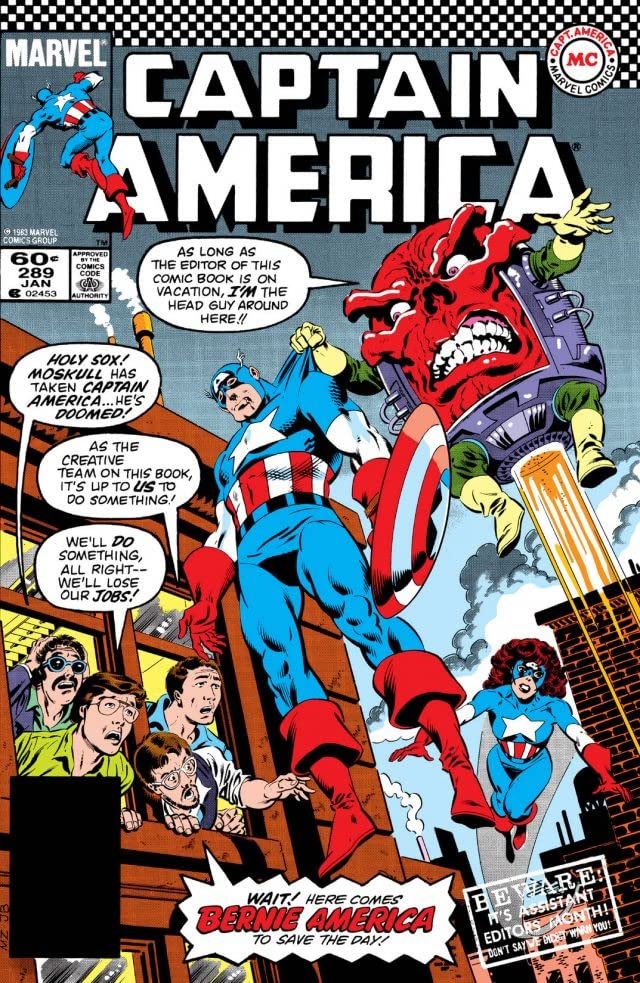 Captain America #289 cover