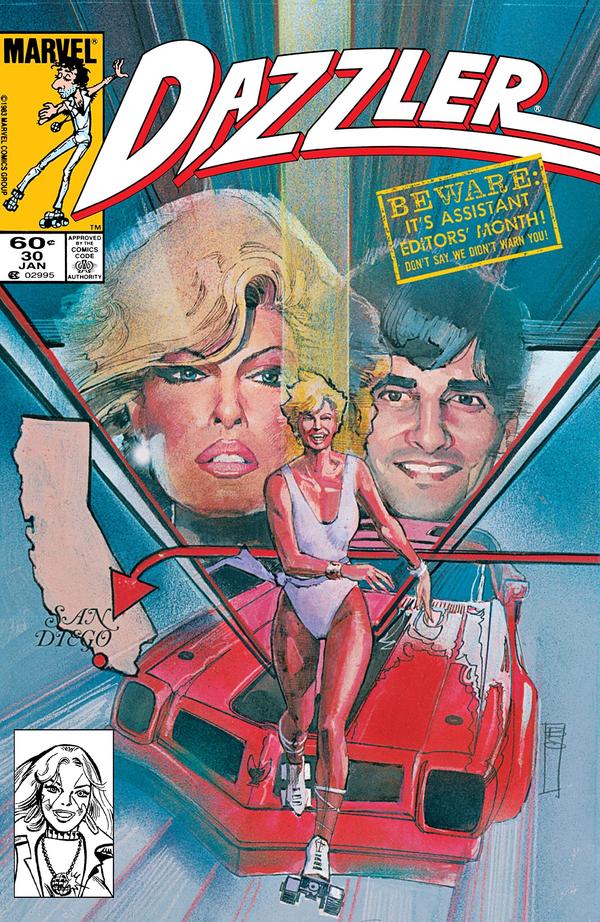 Dazzler #30 cover