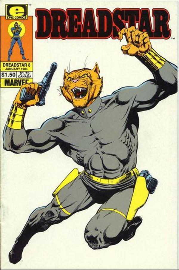 Dreadstar #8 cover