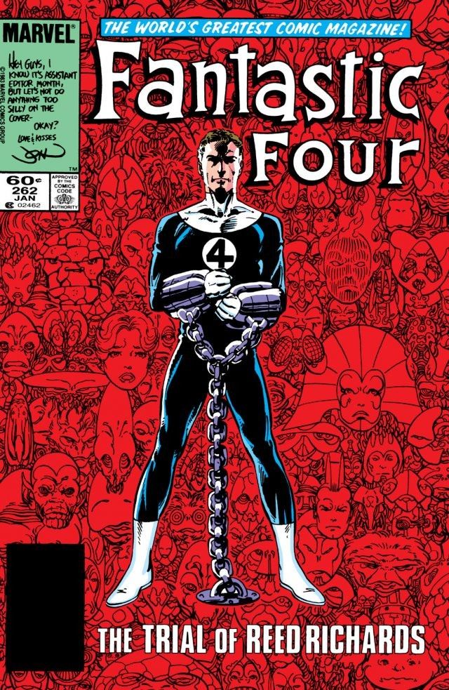 Fantastic Four #262 cover