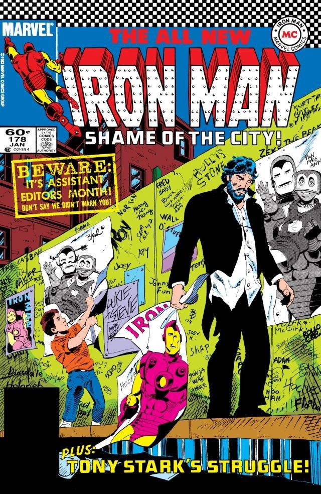 Iron Man #178 cover
