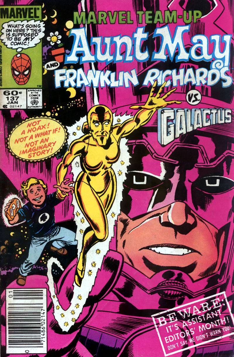 Marvel Team-Up #137 cover