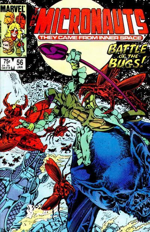 Micronauts #56 cover