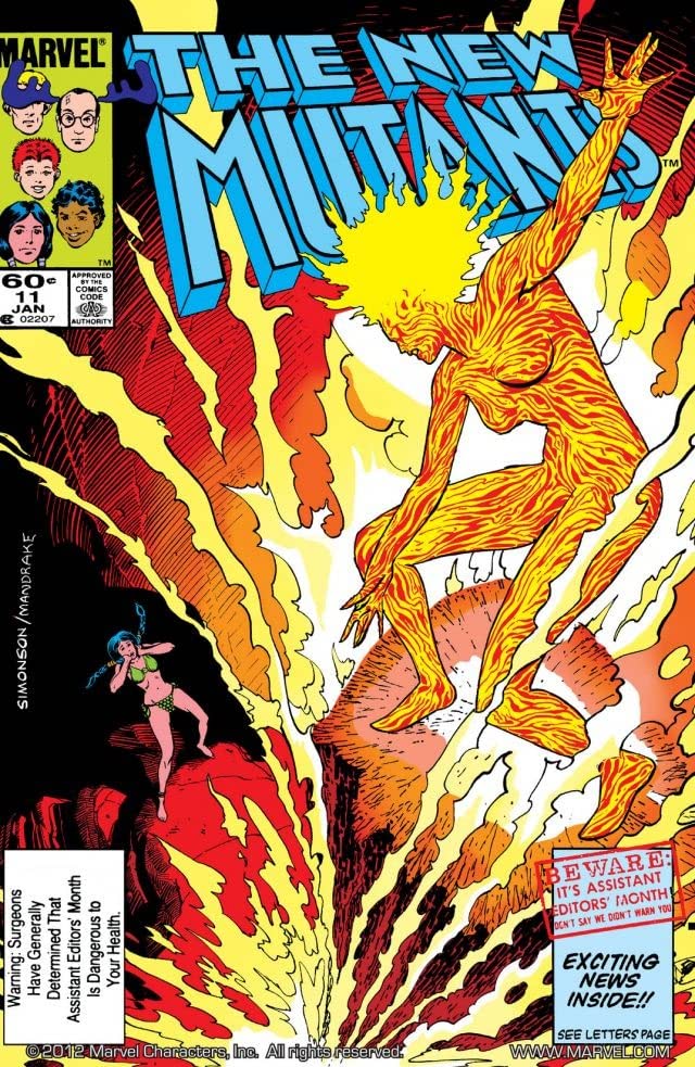The New Mutants #11 cover