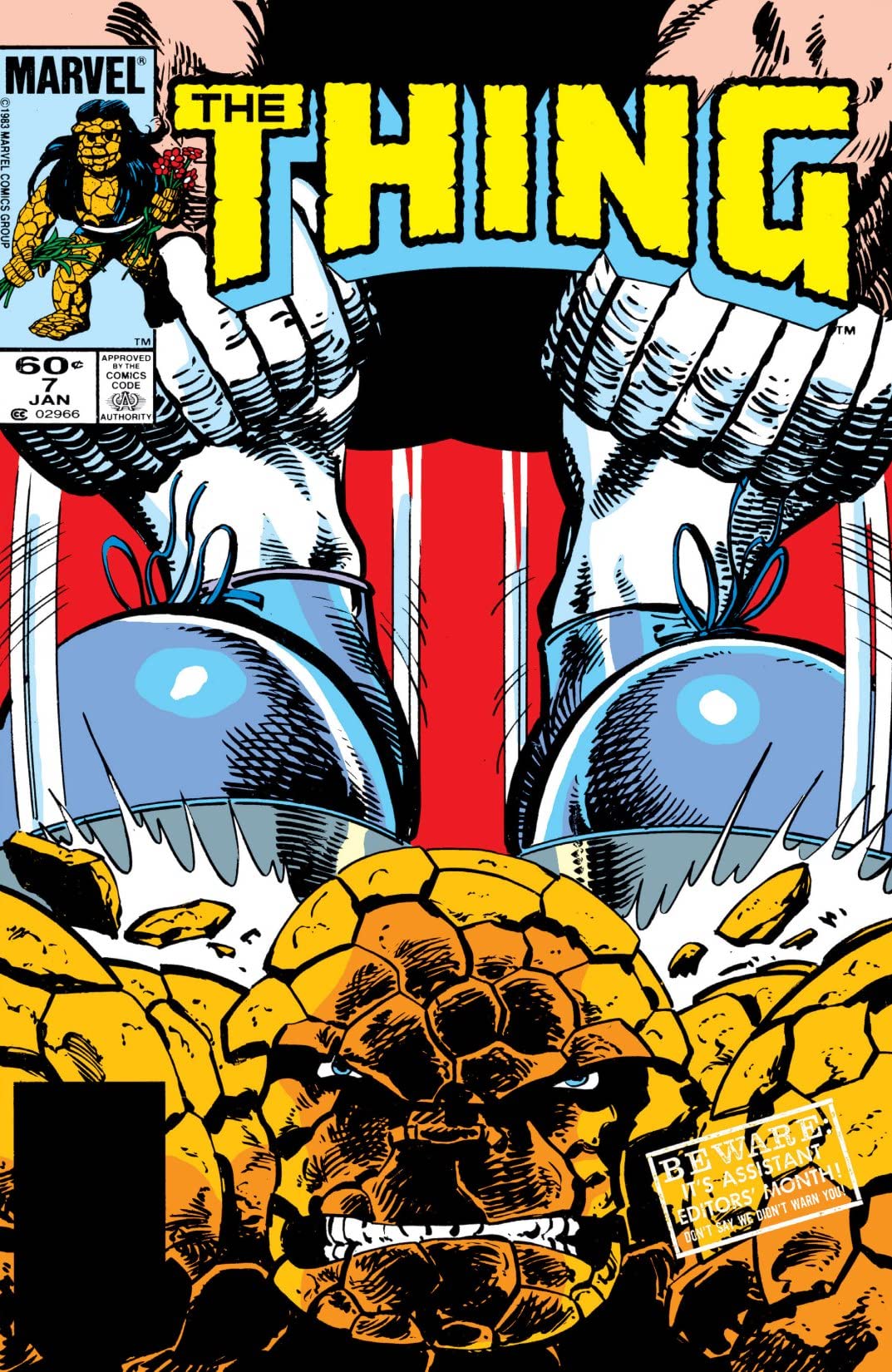 The Thing #7 cover