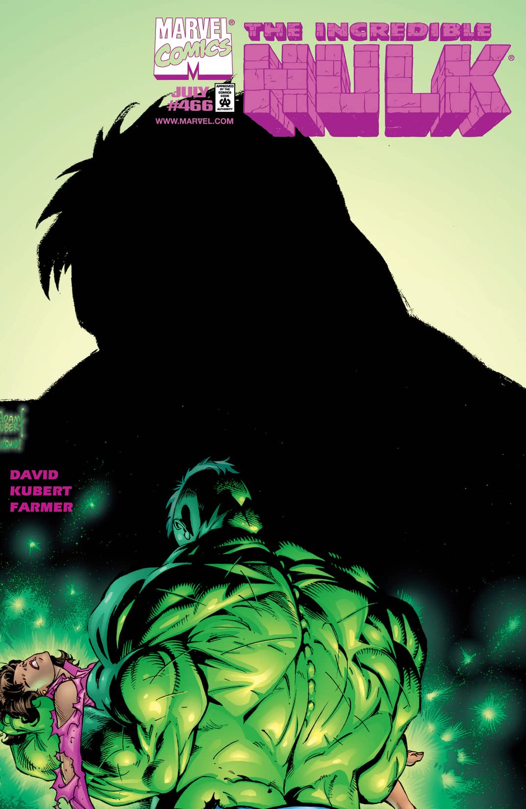 The Incredible Hulk #466 cover
