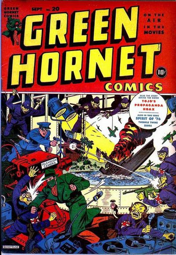 Green Hornet Comics #20 cover