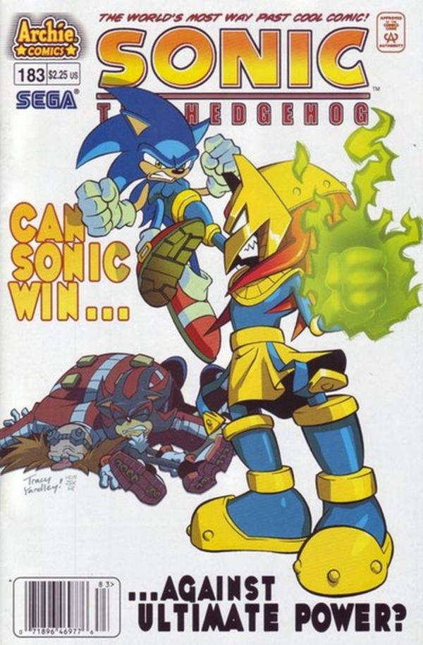 Sonic the Hedgehog #183 cover