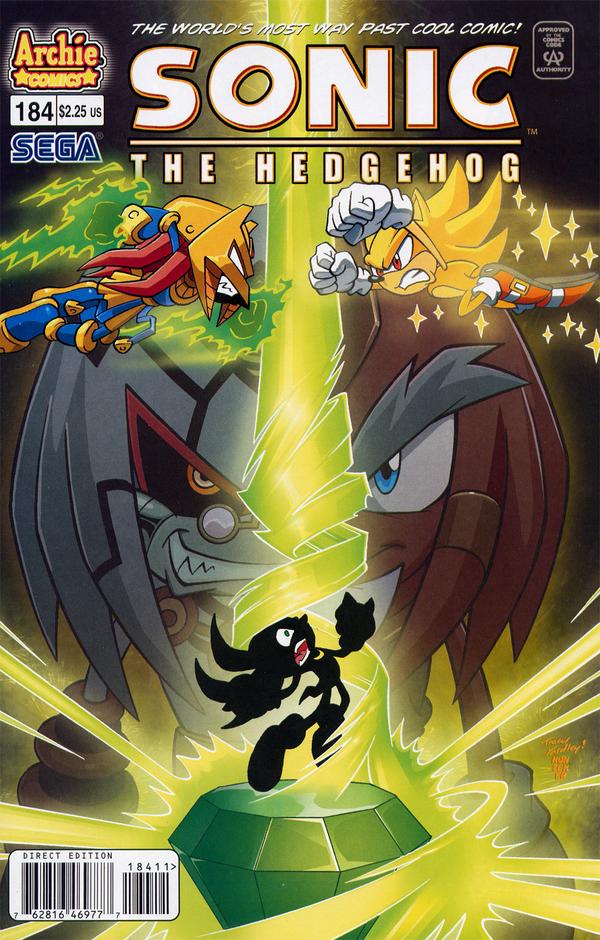 Sonic the Hedgehog #184 cover