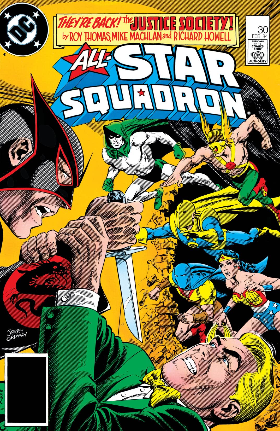 All-Star Squadron #30 cover
