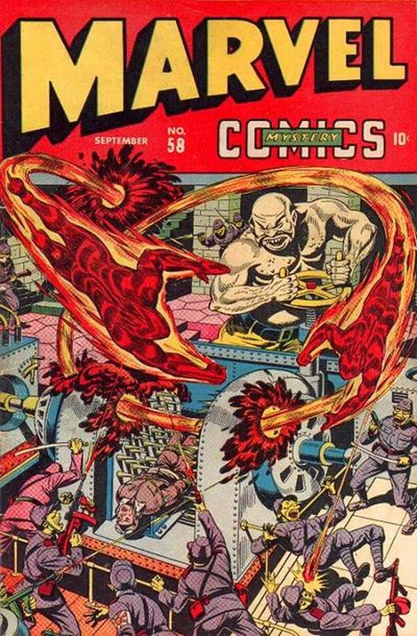 Marvel Mystery Comics #58 cover