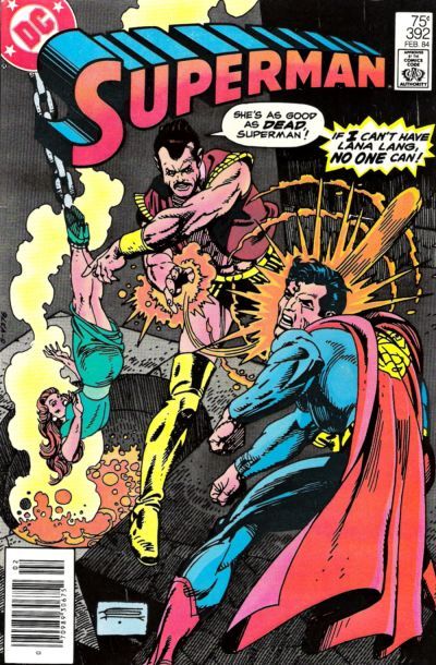 Superman #392 cover