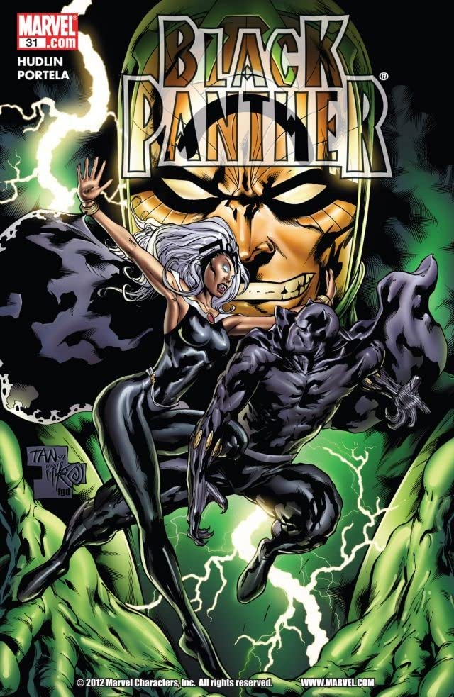 Black Panther #31 cover