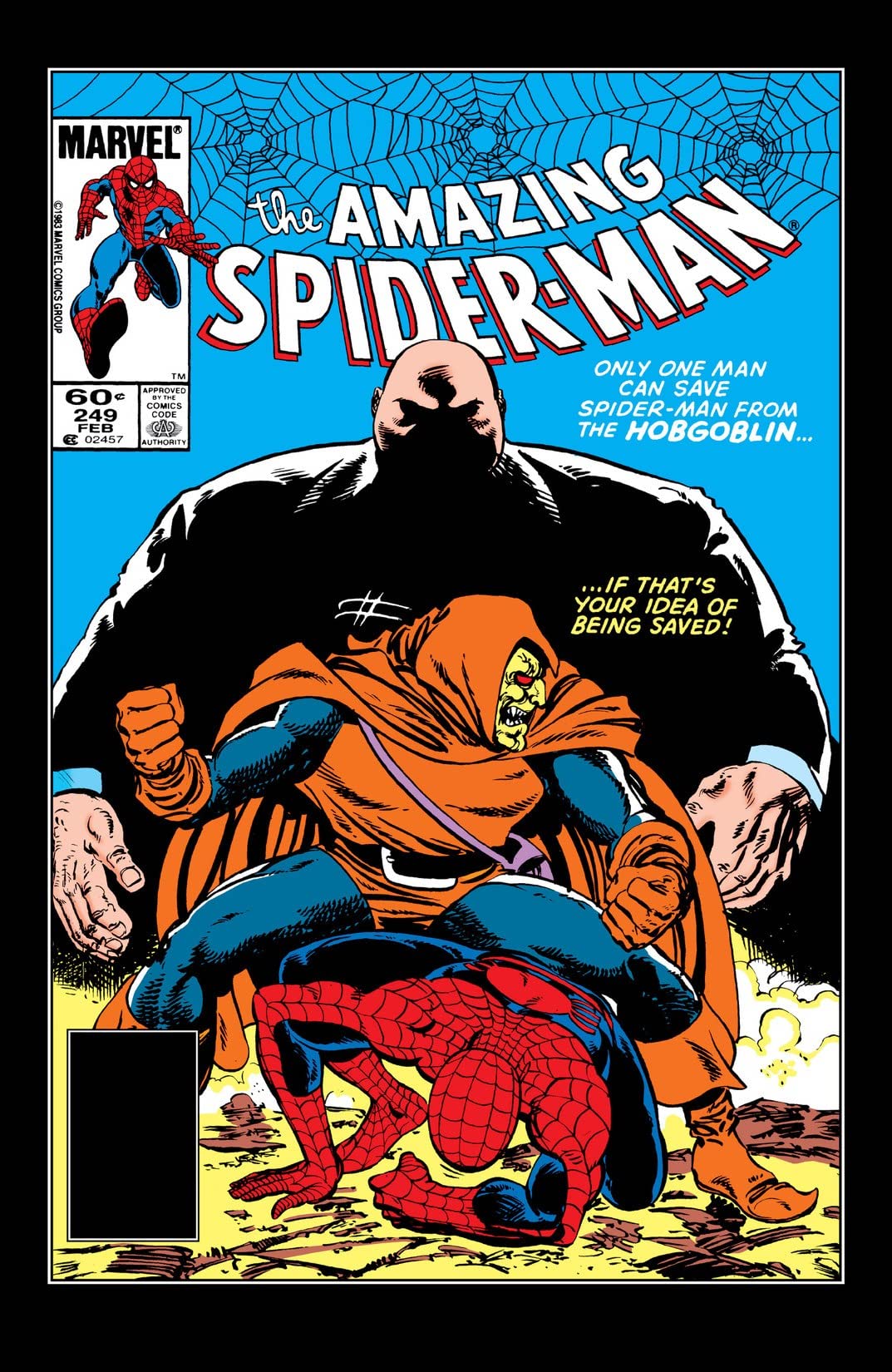 The Amazing Spider-Man #249 cover