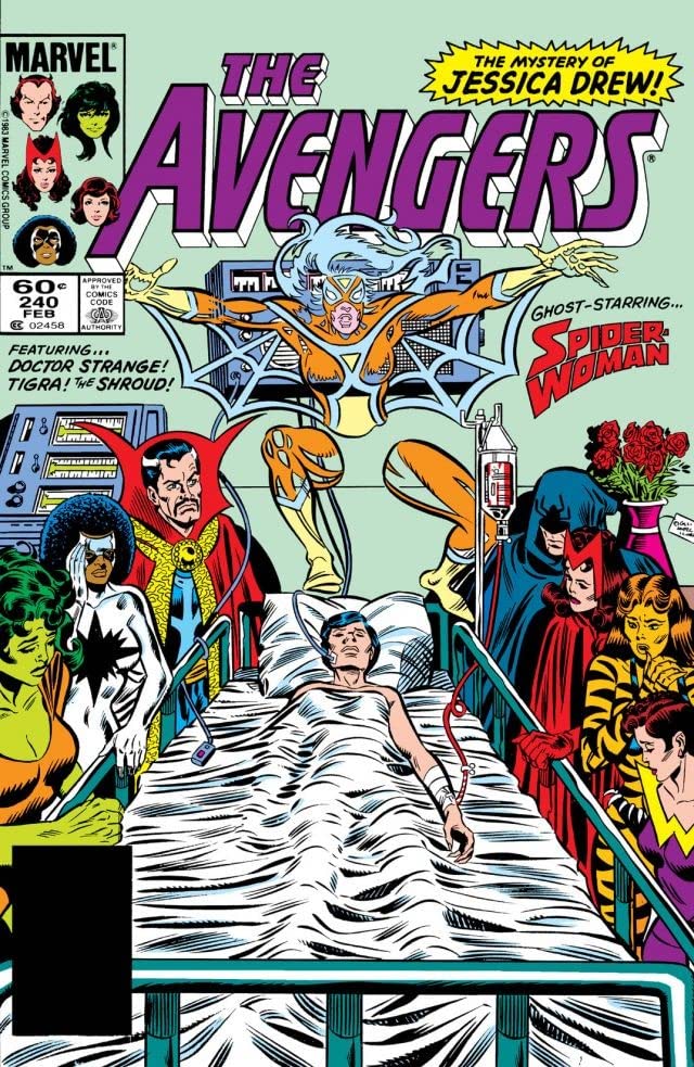 The Avengers #240 cover