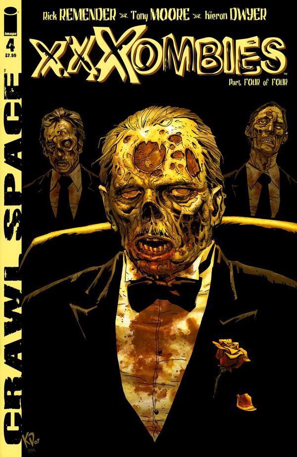 Crawl Space: XXXombies #4 cover