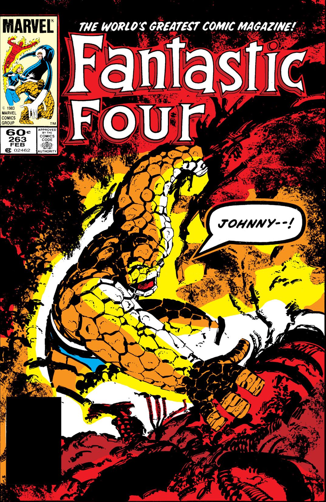 Fantastic Four #263 cover