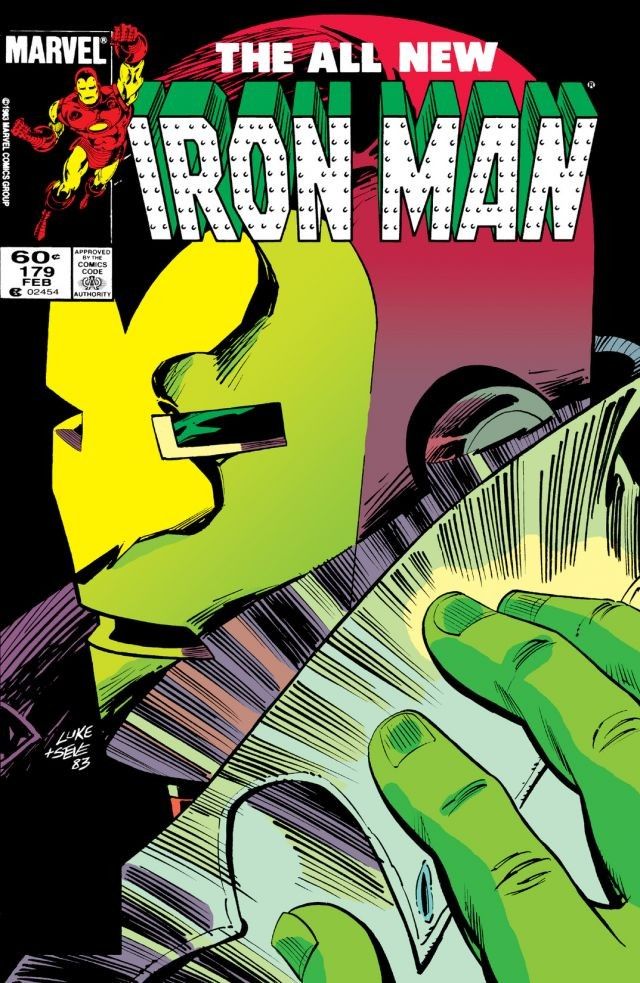 Iron Man #179 cover