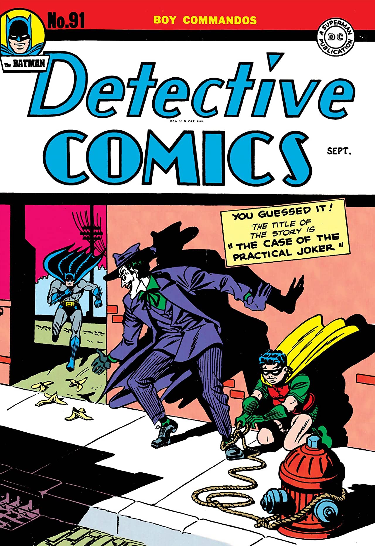 Detective Comics #91 cover