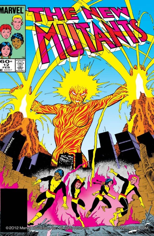 The New Mutants #12 cover